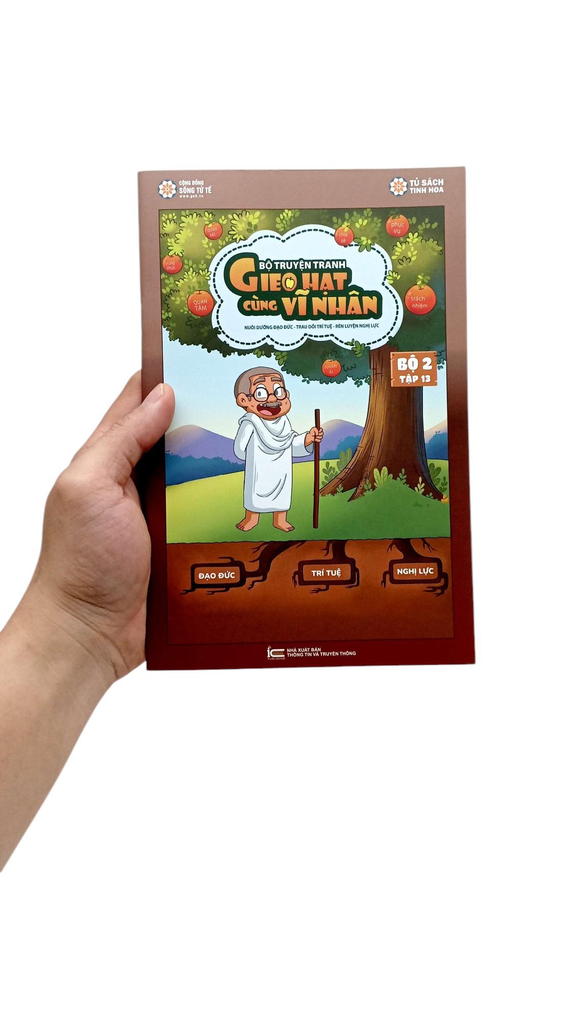 Sách - Gieo Hạt Cùng Vĩ Nhân - Bộ 2 - Tập 13