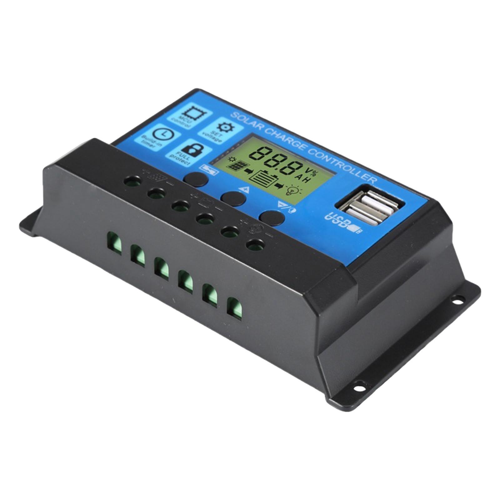 12V/24V Battery Regulator Dual USB Port 10A