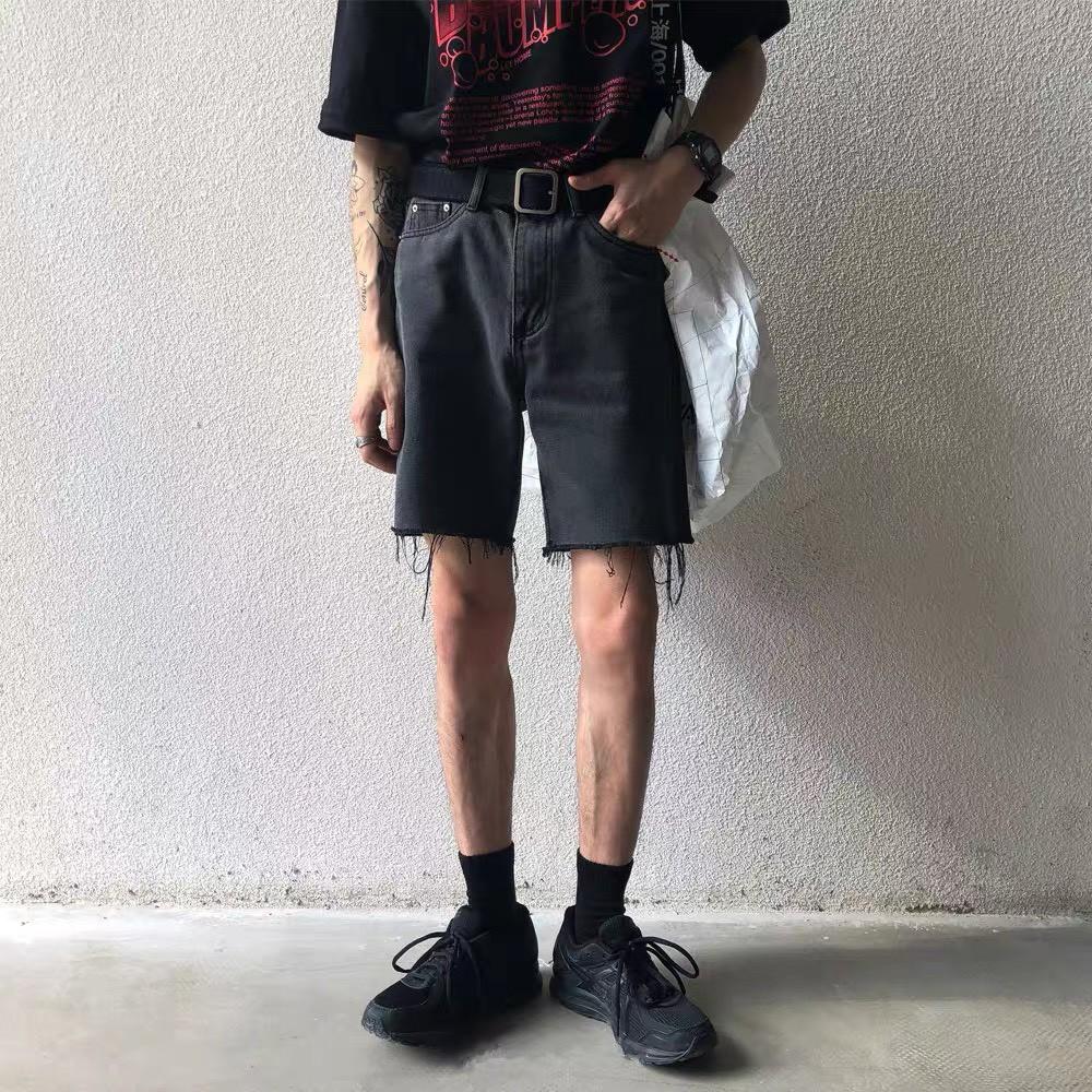 Quần Short Jeans Trơn Basic