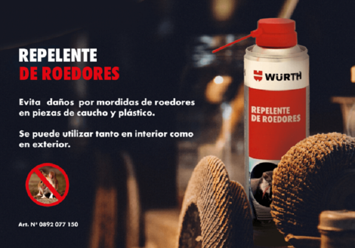 Chai Xịt Phủ Chống Chuột Xe Ô Tô Wuerth Rodent Protection Spray