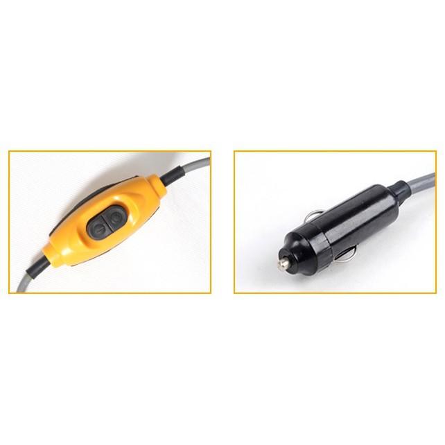 vòi sen bơm điện 12v dùng tắm hay rửa xe khi cắm trại du lịch