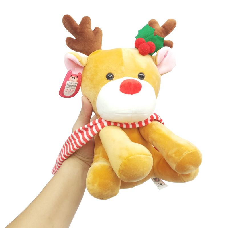 Thú Nhồi Bông Tuần Lộc Noel 35 cm - ZooZoo 35170