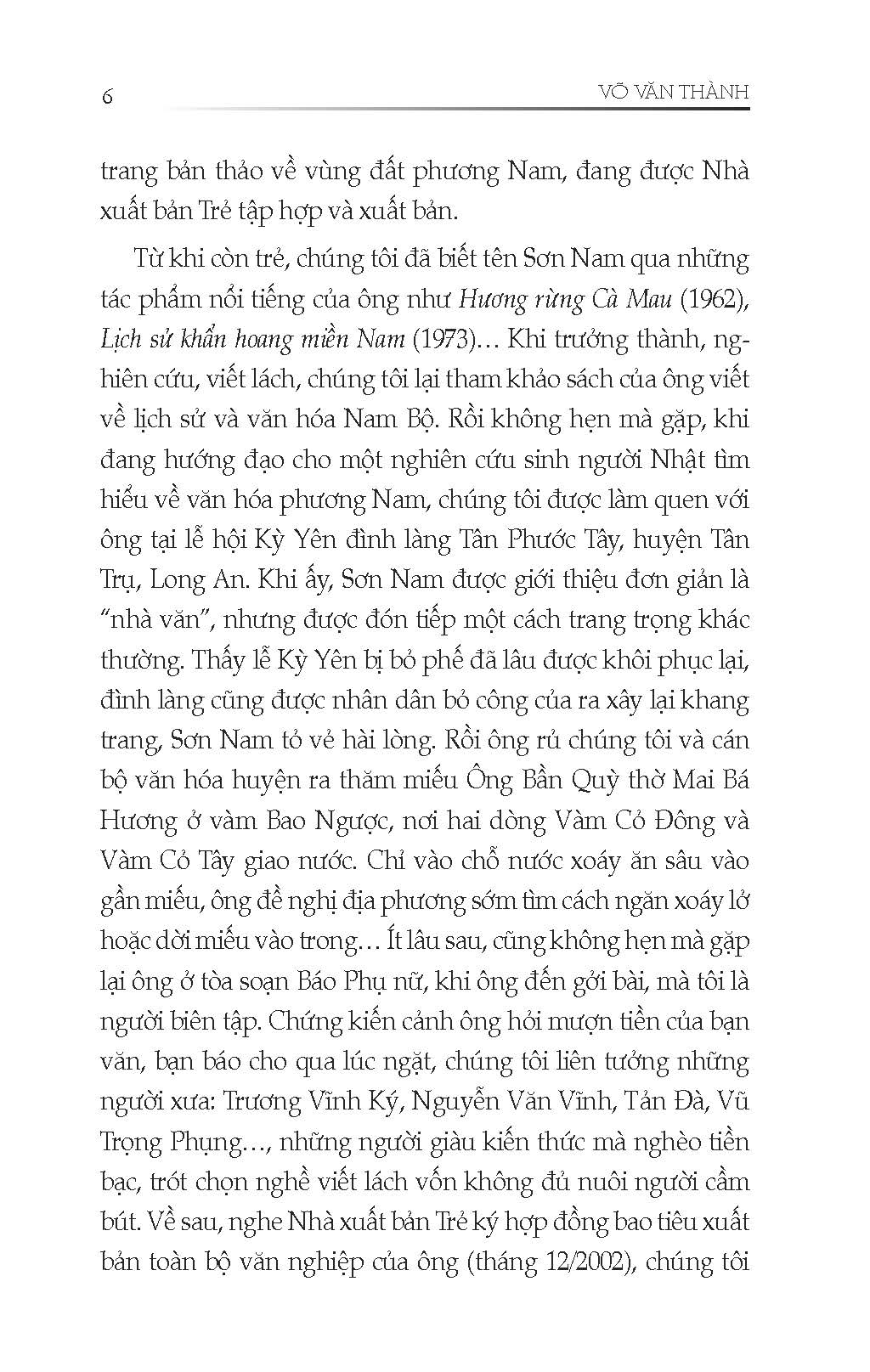 Văn Hóa Nam Bộ Qua Cái Nhìn Của Sơn Nam