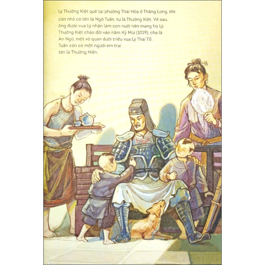 Lịch sử Việt Nam bằng tranh - Lý Thường Kiệt (bản màu)