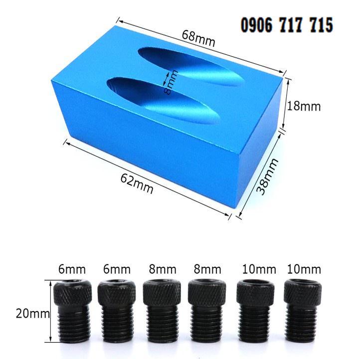 Cữ khoan chéo mini - Cử khoan chéo ghép ván gỗ