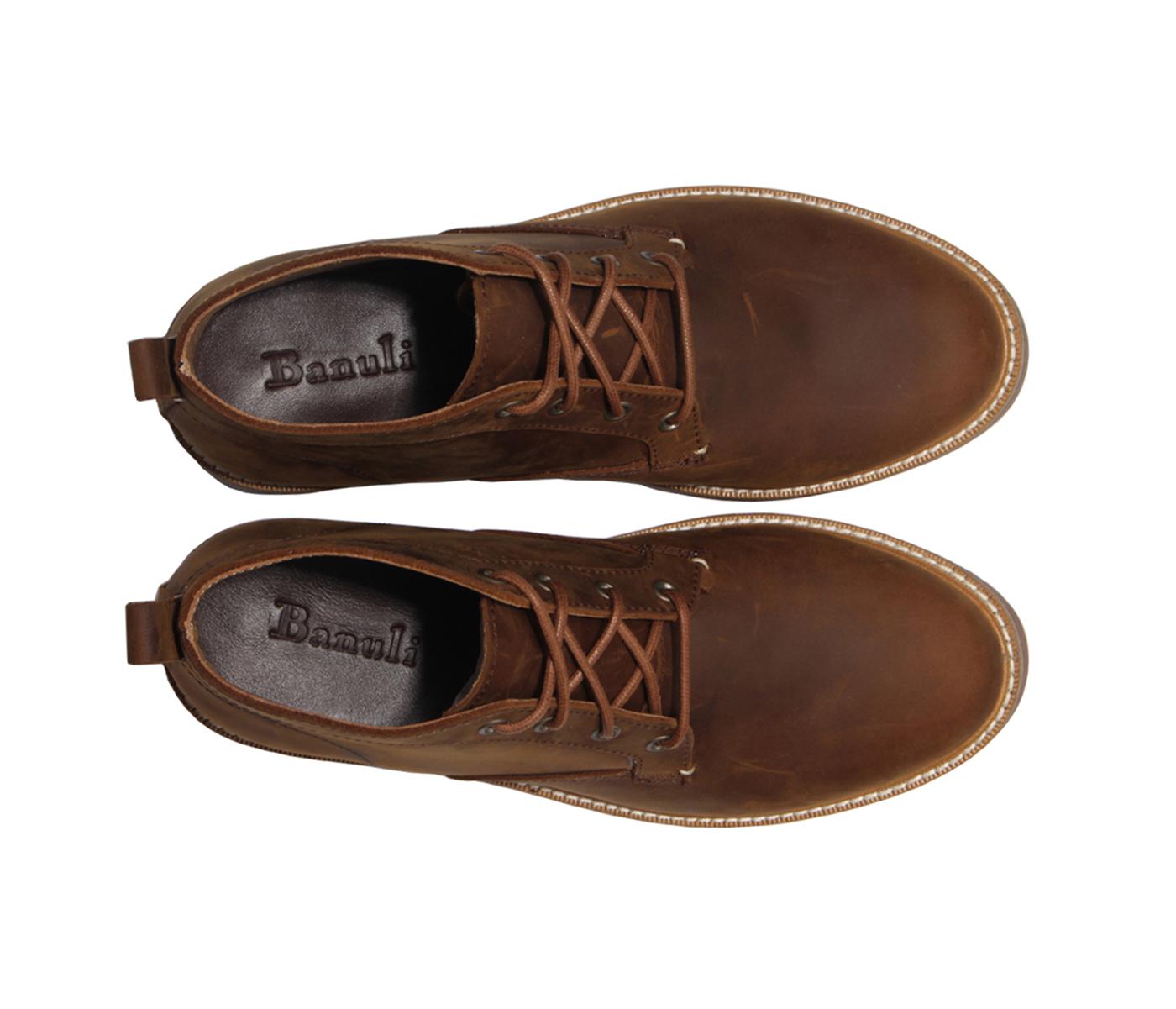 Giày Bốt Nam Cao Cấp Banuli Chukka Boots B3CK1C0