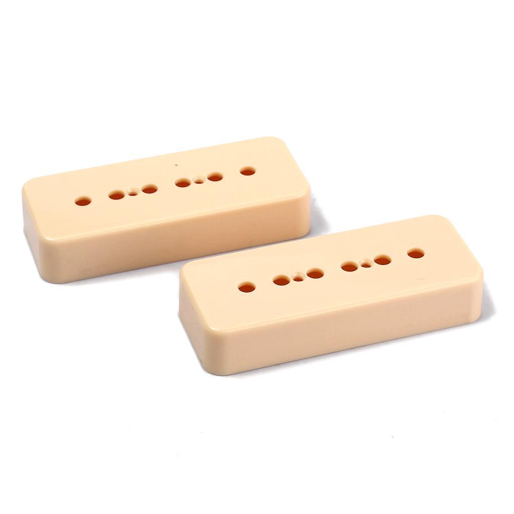Pack of 2 Humbucker Pickup Cover 50/52mm Pole for P90 Soap Bar Guitar
