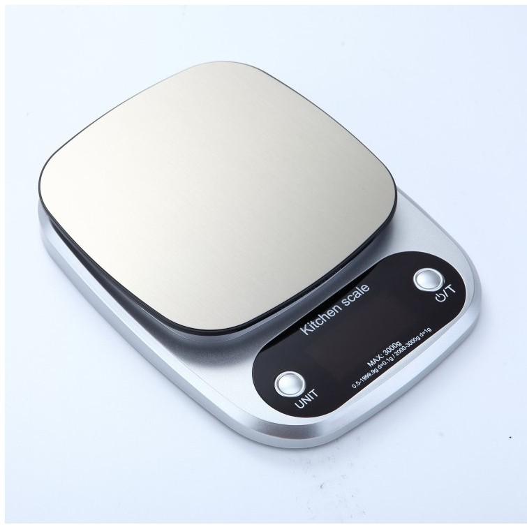 Cân chuẩn 3kg-Cân tiểu ly điện tử nhà bếp Ebalance Kitchen Scale 0.1g max 3kg, cân thực phẩm, cân nhà bếp.