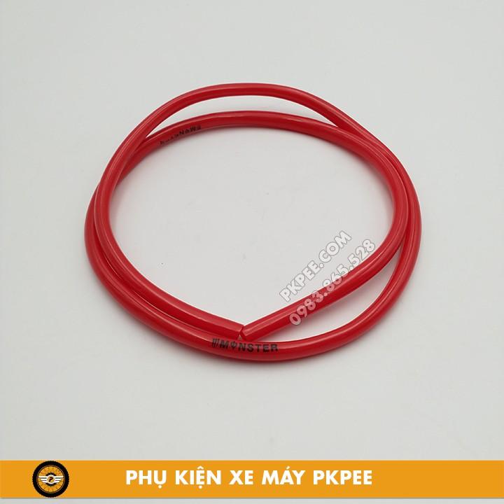 Ống Nhựa Dẫn Xăng Nhiều Màu Gắn Dream, Wave, Sirius, Xe 50cc