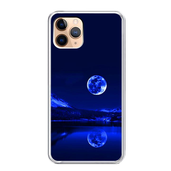 Ốp lưng điện thoại Iphone 11 Pro - 0269 MOON02 - Silicon dẻo - Hàng Chính Hãng