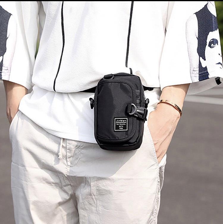 Túi đeo hông MINI cao cấp chứa điện thoại và card Phong Cách Thời Trang (có kèm dây đeo)