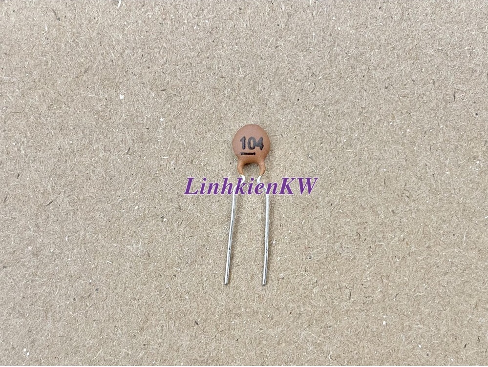 Tụ gốm 104 Đóng Dây Loại Xịn 50v.