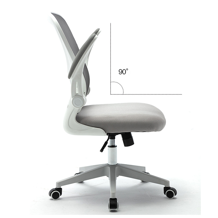 Ghế Văn Phòng vi tính lưới xoay lưng 360 độ chân thép cao cấp - Ghế làm việc hiện đại sang trọng 360 Độ đa năng bền đẹp GHP024 Giao màu ngẫu nhiên