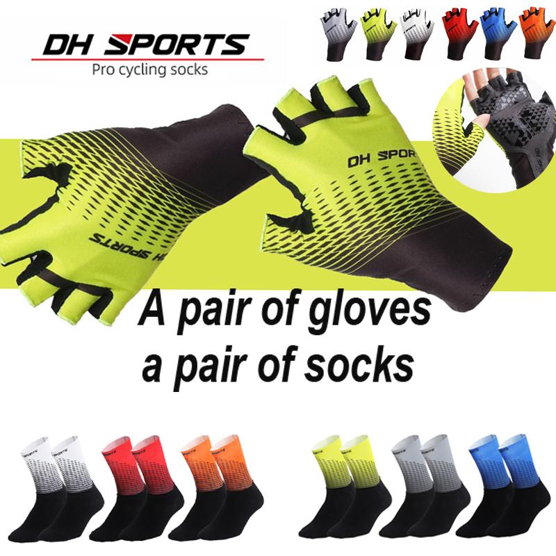 Chuyên nghiệp 1 Nửa/Full Ngón Tay Găng Tay Xe Đạp Với 1 Đi Xe Đạp Nam Thông Thoáng Chống sốc MTB Xe Đạp xe đạp Thể Thao Găng Tay