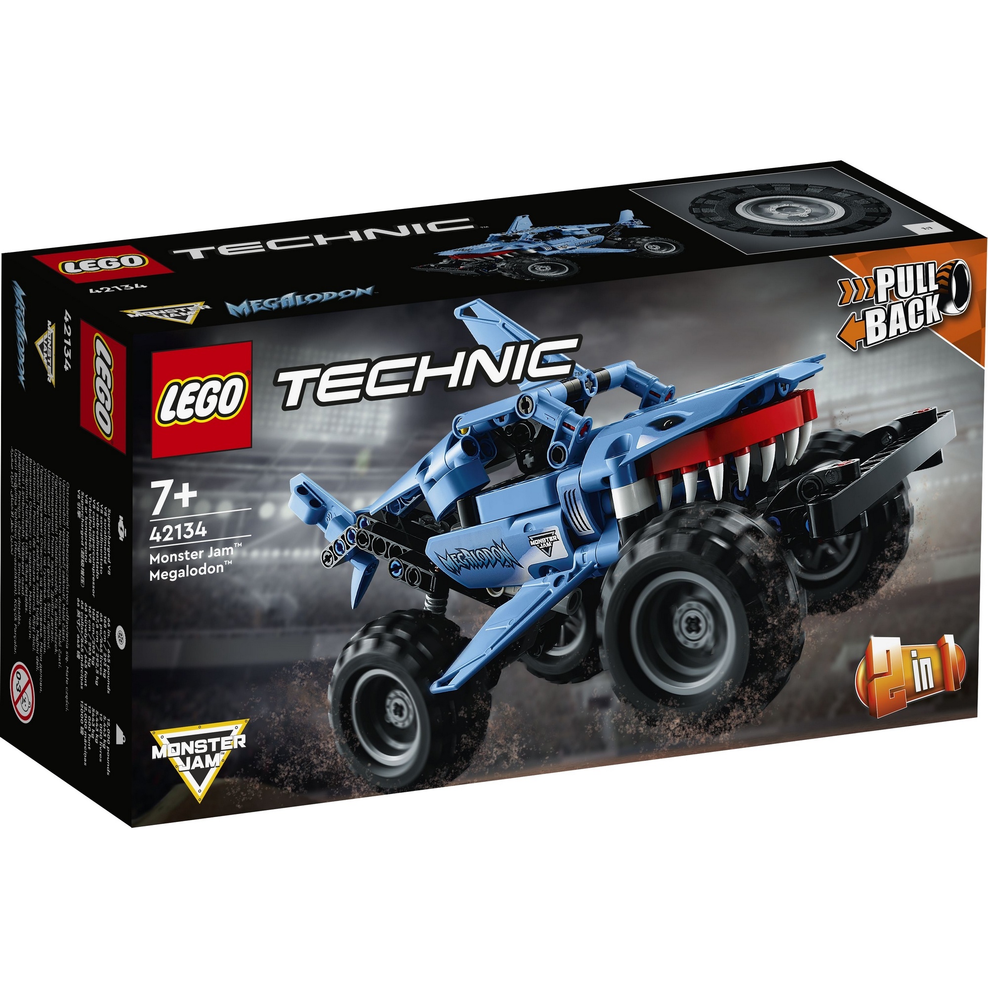 LEGO Technic 42134 Chiến Xe Monster Jam Megalodon (260 chi tiết)