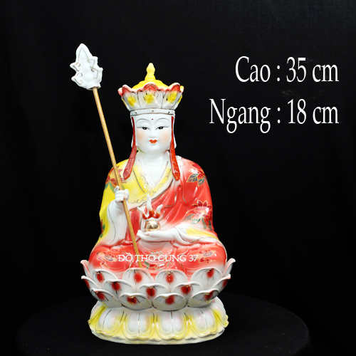 Tượng Địa Tạng Vương Bồ Tát - Men Sứ