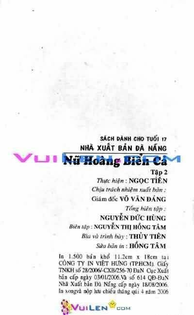 nữ hoàng biển cả chapter 2 2