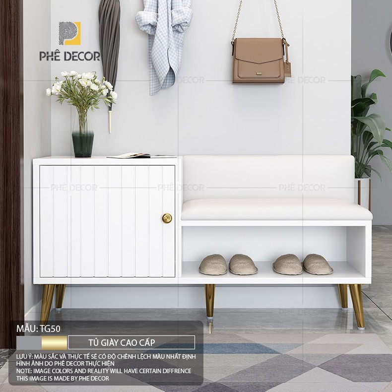 TỦ GIÀY CAO CẤP - TG50 - Dáng đứng 60x32,8x100