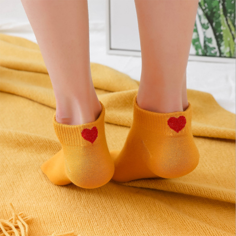 5 Đôi Tất Vớ Nam Nữ Cổ Ngắn Cute Dễ Thương Nhiều Mẫu Phong Cách vintage Hàn Quốc