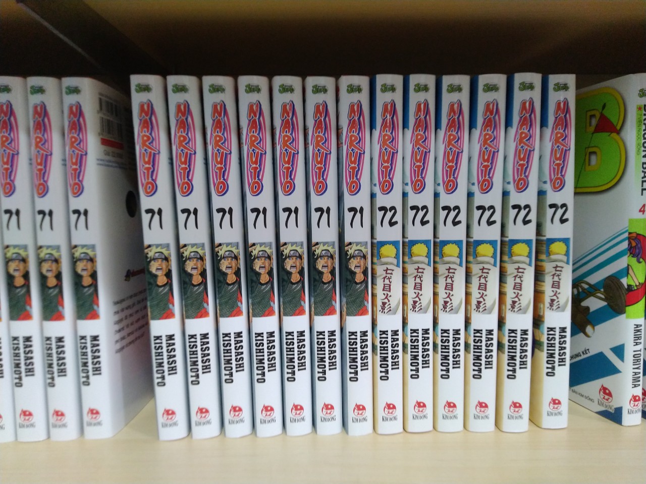 Combo NARUTO - 72 tập