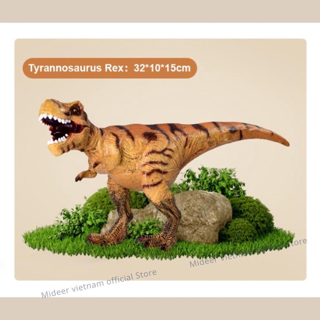 Mô hình khủng long T-rex Spinosaurus cao su cap cấp Mideer Queen sized Simulated Dinosaur