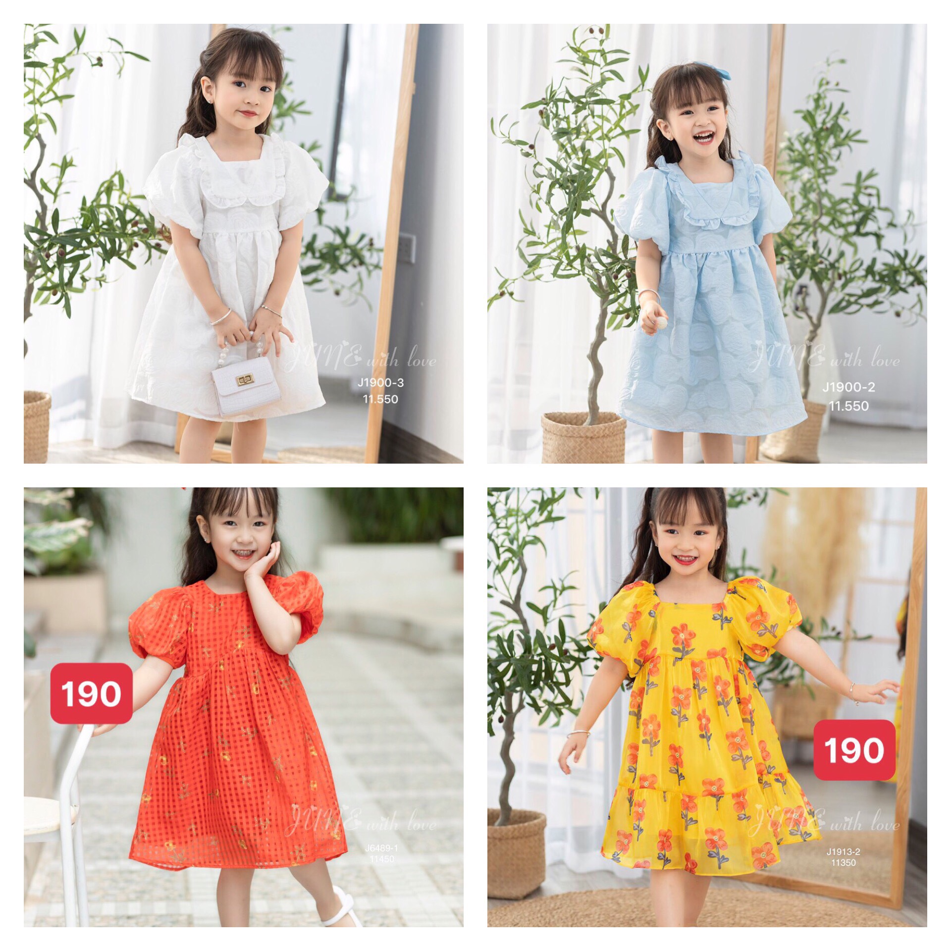 Váy cho bé gái 9-35kg