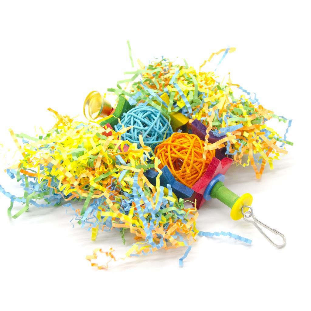 Bird Chewing Toys Foraging Hanging Toy For Small Medium Large Birds Parrot S