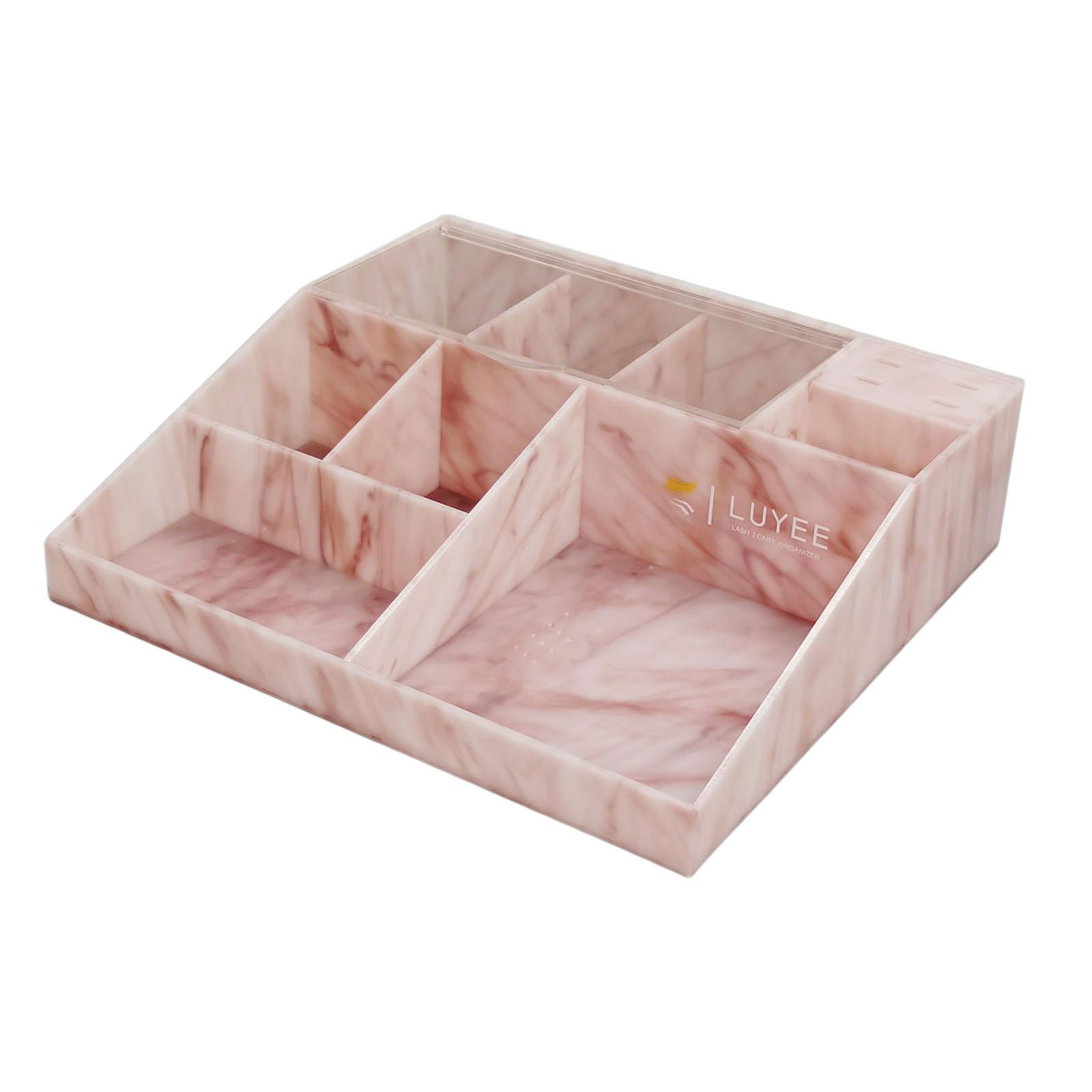 Eyelash Extension Supplies Accessories Tools Organizer Storage Box Stand, Display Storage Box Shelf Holder