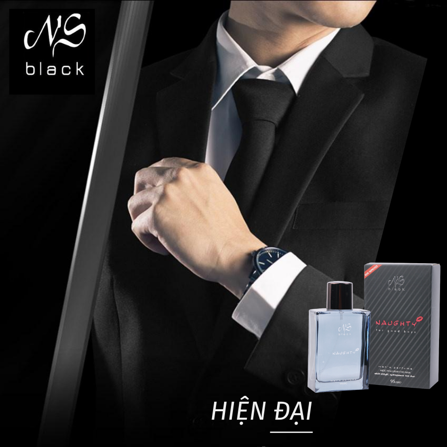 Nước hoa nam NS Black Naughty (For Good Boys) 95ml