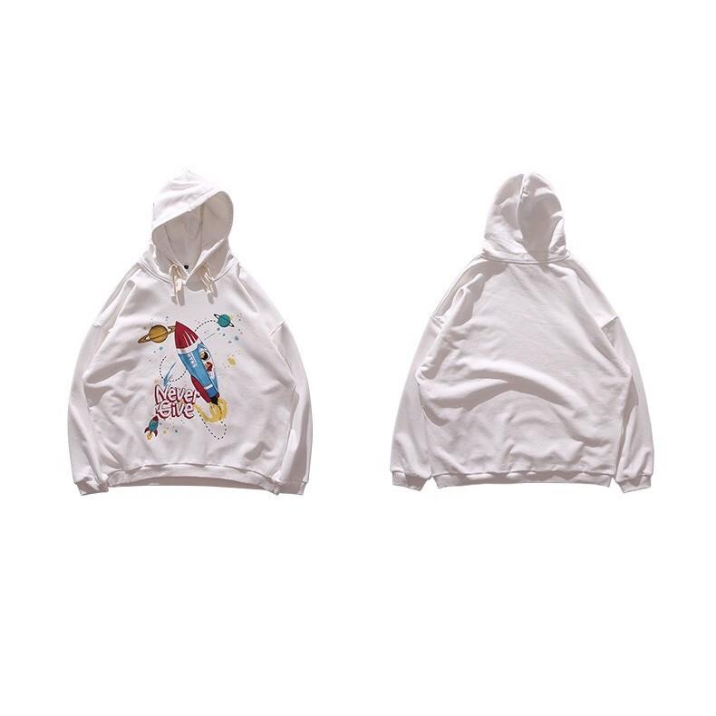 ÁO HOODIES UNISEX MÀU ĐỎ TÊN LỬA áo khoác hoodie nỉ nam nữ,Áo Khoác Hoodie Nỉ Ngoại in hình tên lữa unisex ulzzang nam nữ