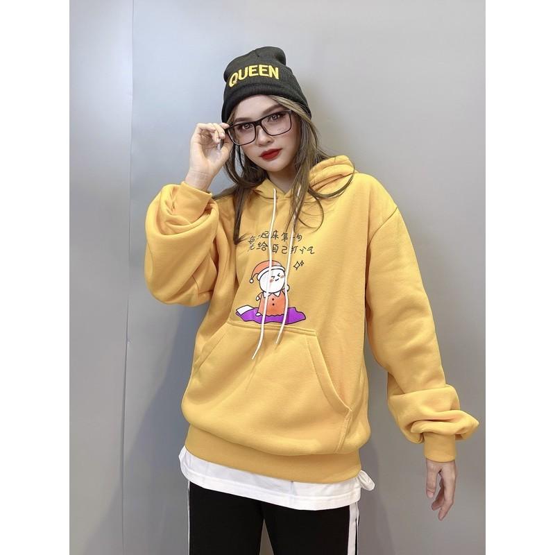 Áo Hoodie Nam Nữ Nỉ Bông Dày Dặn Form Rộng Hàng QC Áo Khoác Nỉ Nam Nữ Sweater PHỒNG CHỮ KÝ -