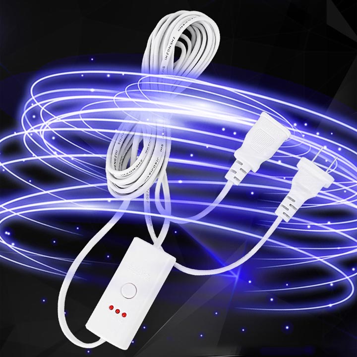 Ổ cắm nối dài kiêm hẹn giờ tự tắt 2-4-8 giờ, dài 3.0m, loại có hoặc không có remote tùy chọn