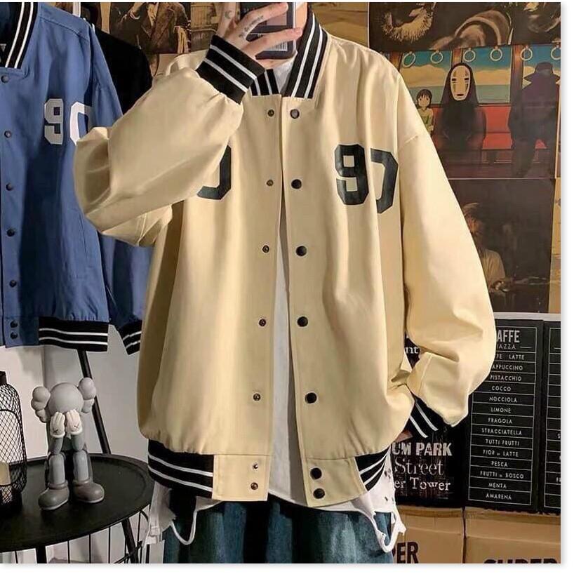 ÁO KHOÁC DÙ NAM BOMBER NAM FORM RỘNG, CHẤT LIỆU THOÁNG MÁT