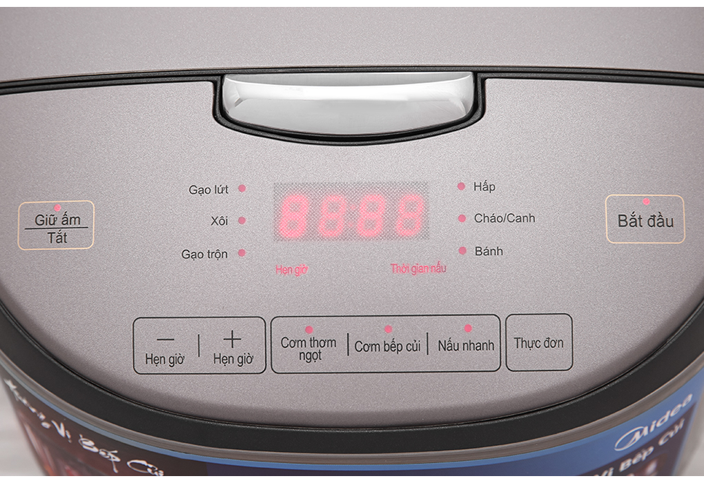 Nồi cơm điện tử Midea 1.8 lít MB-FS5020 - Hàng chính hãng