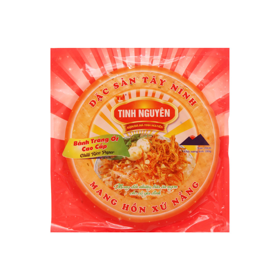 Bánh tráng ớt cao cấp Tinh Nguyên