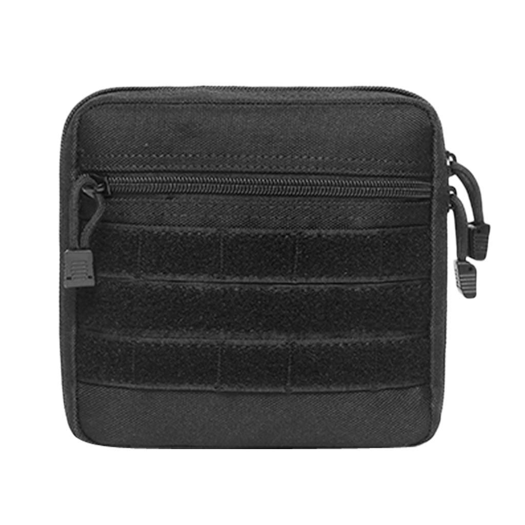 2pcs Military Map Camera Pocket Molle Belt Waist Pouch Organizers