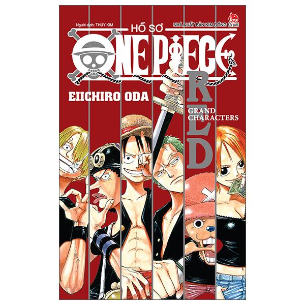 Hồ Sơ One Piece - Red Grand Characters (Tái Bản 2022)