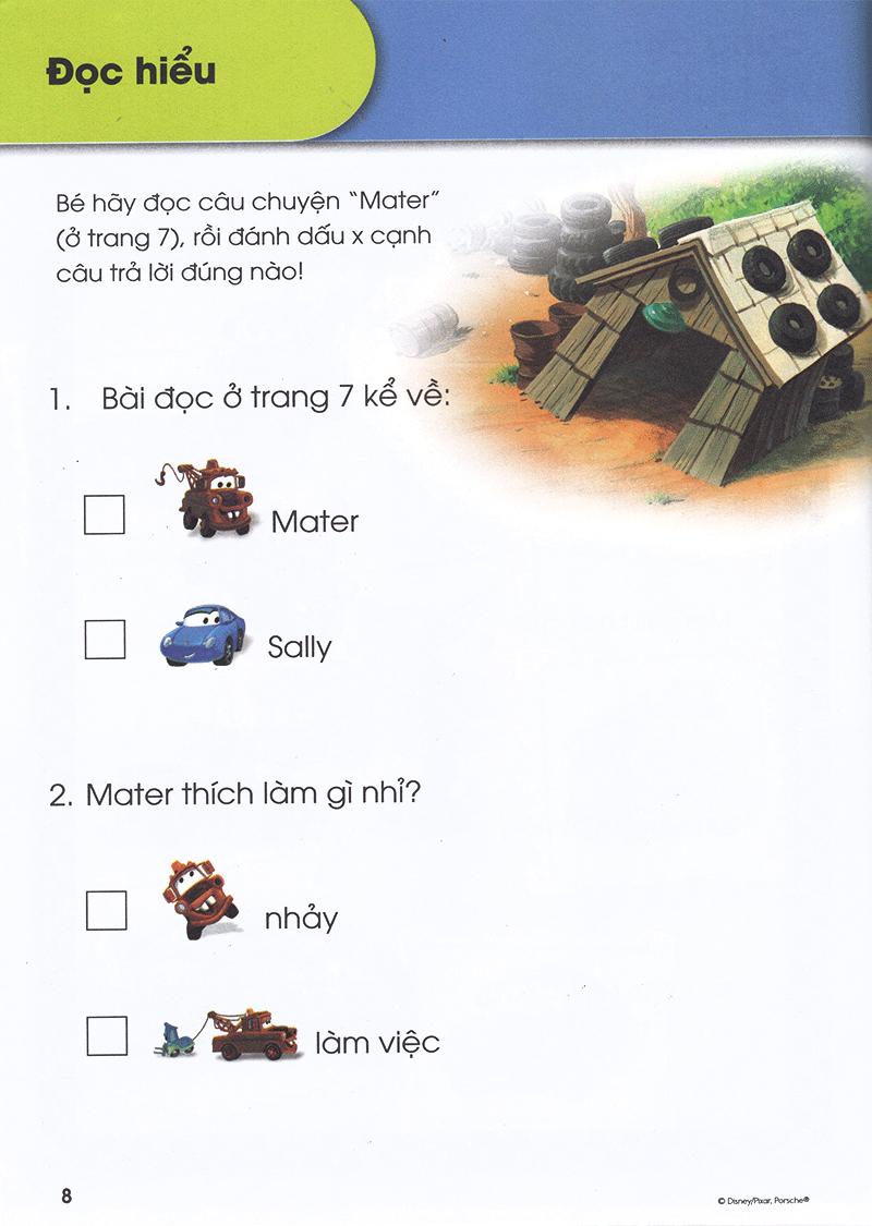 Các Kĩ Năng Học Tập Của Disney - Cùng Học Đọc Và Đọc Hiểu Tập 1 (5-6 Tuổi)