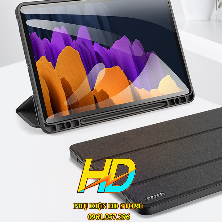 Bao Da Chống sốc Dành Cho SamSung Galaxy Tab S9 , Tab S9 Plus và Tab S9 Ultra Chính hãng Dux Ducis DOMO Có Ngăn Đựng Bút Tiện Lợi - Hàng Chính Hãng