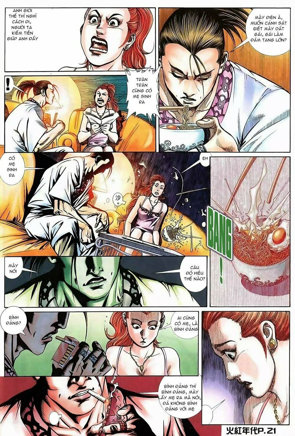 hỏa hồng niên đại hắc cốt đường chapter 120 20