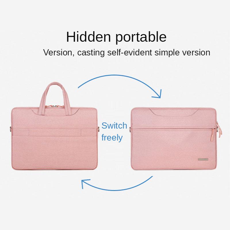 Đa Năng Túi Laptop Business 15.6 16.1 14 13.3 12 Inch Laptop Chống Thấm Nước Dành Cho Macbook Pro 13 15 huawei Túi Laptop HP