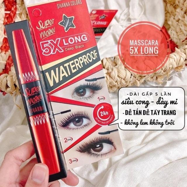 Mascara nối mi hai đầu Sivanna Super Model 5C