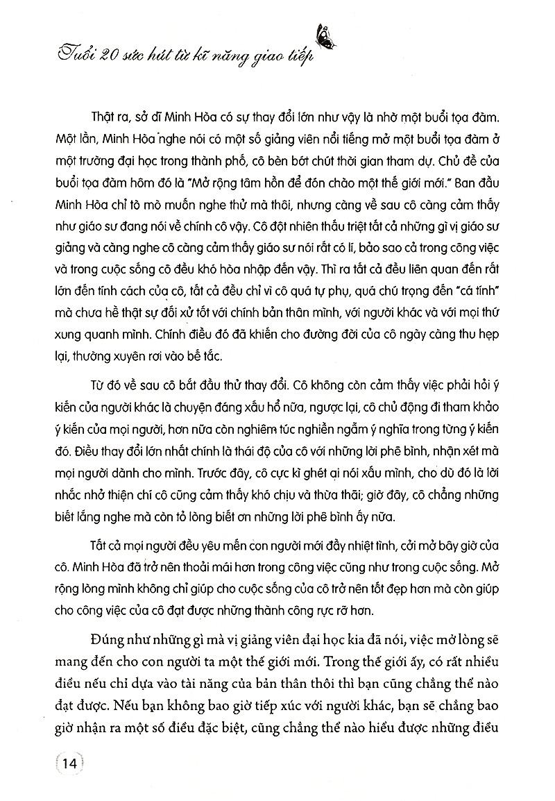 Sách Tuổi 20 - Sức Hút Từ Kỹ Năng Giao Tiếp