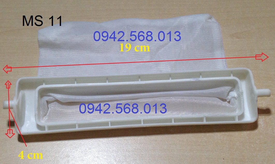 Lưới lọc máy giặt 15 x 3.8 cm