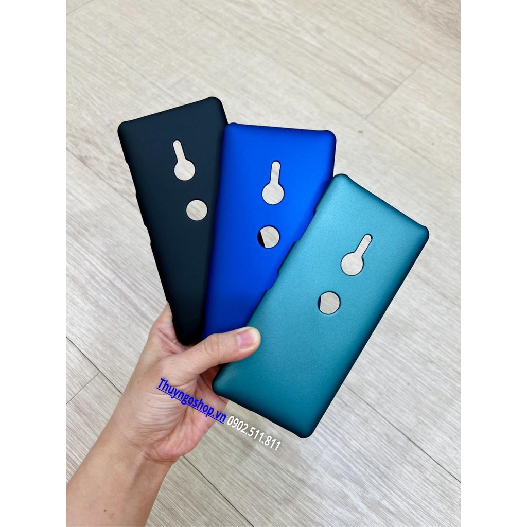 Ốp lưng nhựa cứng mịn Sony Xperia XZ1 - XZ2 - XZ3 - XZ2 Premium - Xperia 1 - Xperia 1 Mark II - Xperia 5 - Xperia 5 II