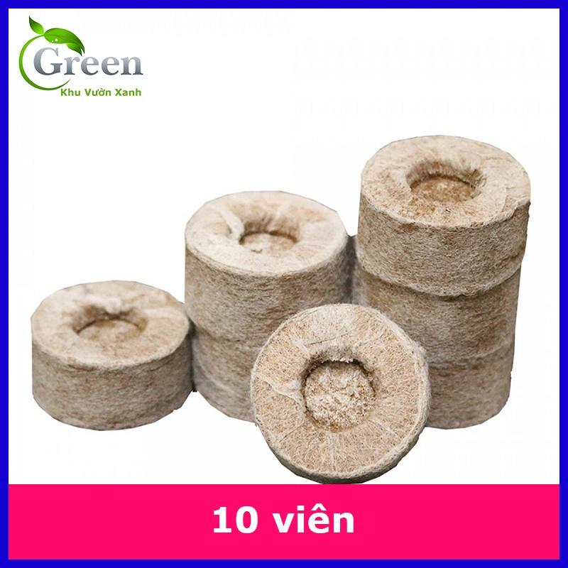 10 Viên Nén Xơ Dừa Ươm Hạt