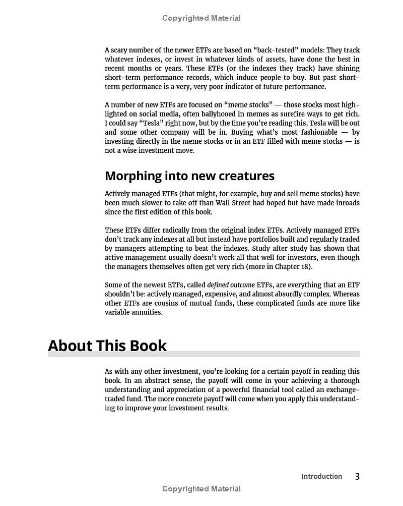 Sách ngoại văn: Exchange-Traded Funds For Dummies 3rd Edition