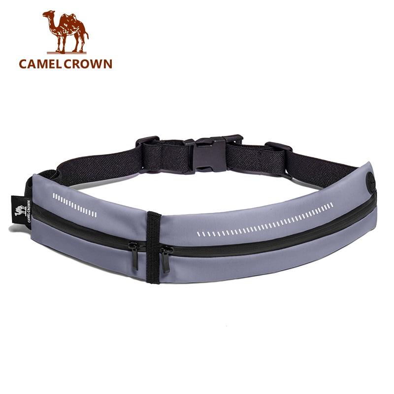 CAMEL CROWN Túi Đựng Điện Thoại Đa Năng Đeo Thắt Lưng Mỏng Nhẹ In Hình Vương Miện Thể Thao Chạy