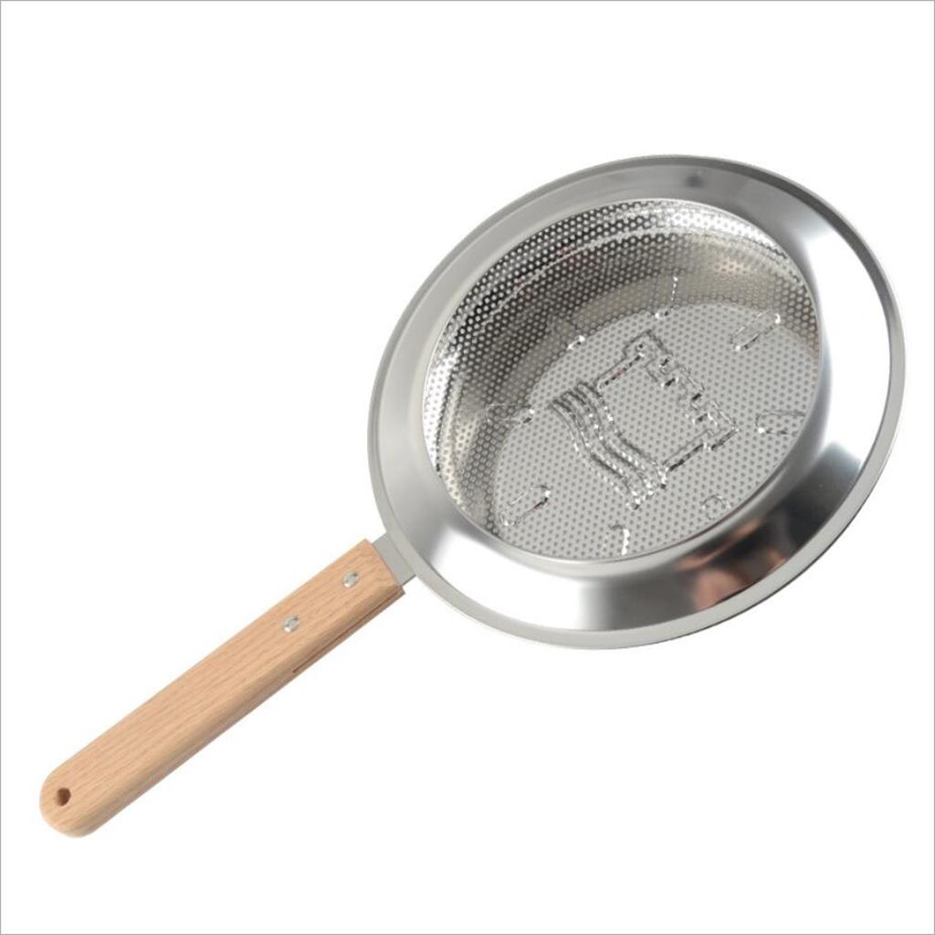 Roaster Coffee Bean Stainless Steel With Wooden le