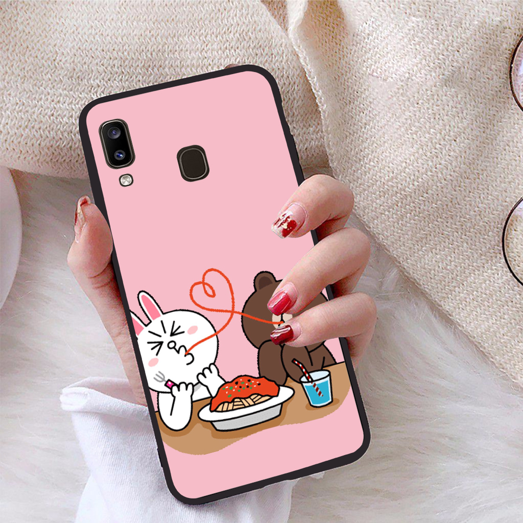 Ốp lưng dành cho Samsung Galaxy A20 viền dẻo TPU Bộ Sưu Tập Phong Cách Trẻ Trung - Hàng chính hãng